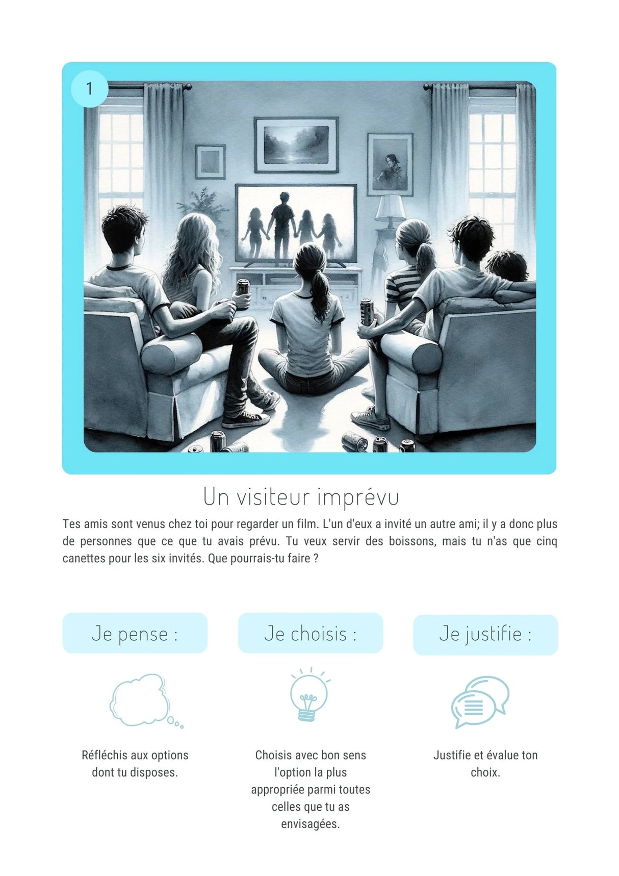 Situations sociales pour les adolescents avec un TSA | ENSEMBLE DE 5 LIVRES IMPRIMÉS