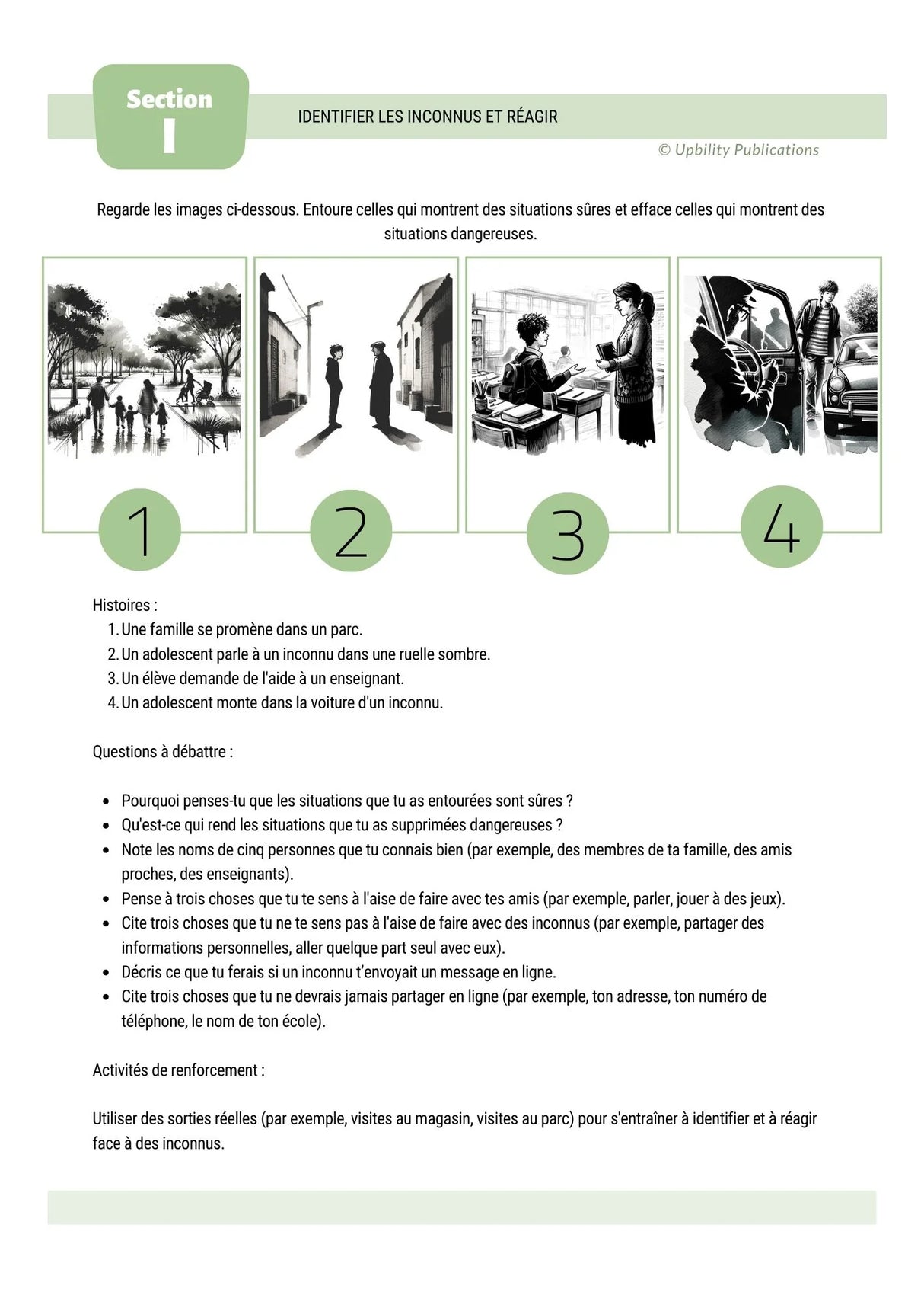Situations sociales pour les adolescents avec un TSA | ENSEMBLE DE 5 LIVRES IMPRIMÉS