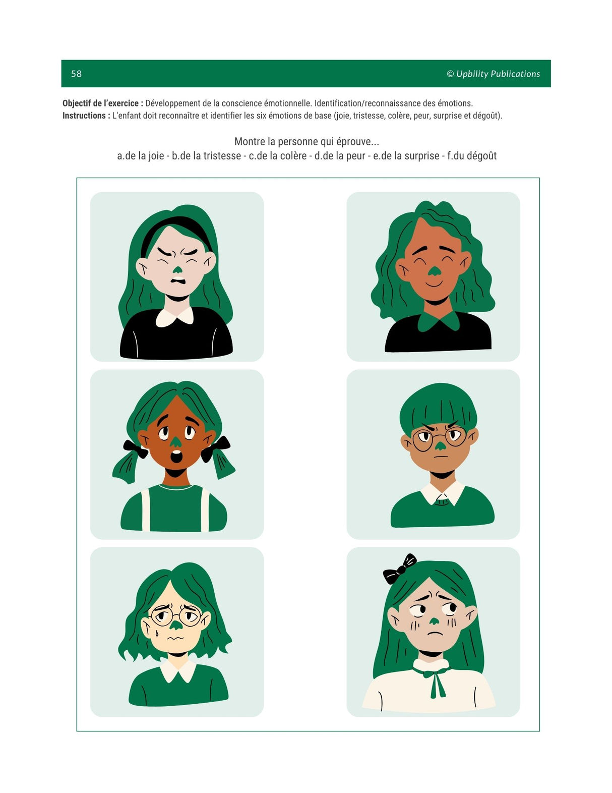 Identification, expression et gestion des émotions | NIVEAU DE BASE (Version 2025 mise à jour)