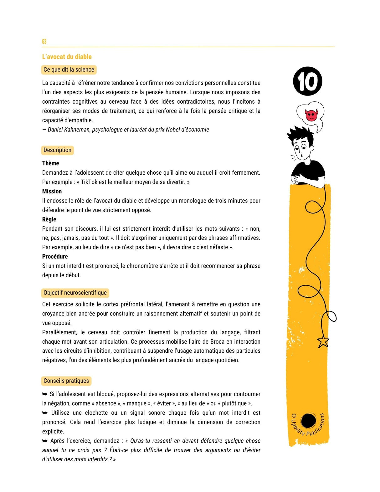 Les fonctions exécutives - Stratégies d’intervention pour les adolescents de 12 à 18 ans