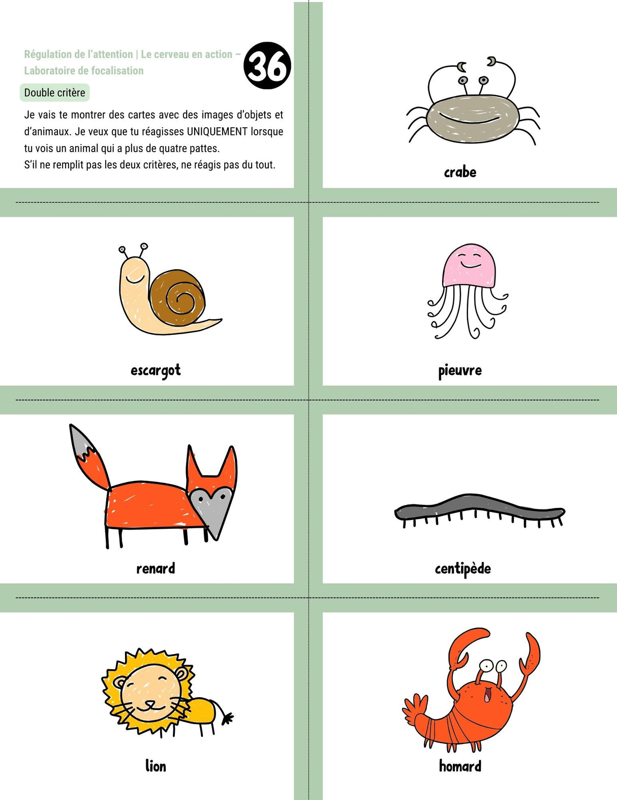 Les fonctions exécutives - Stratégies d’intervention | 6–12 ans