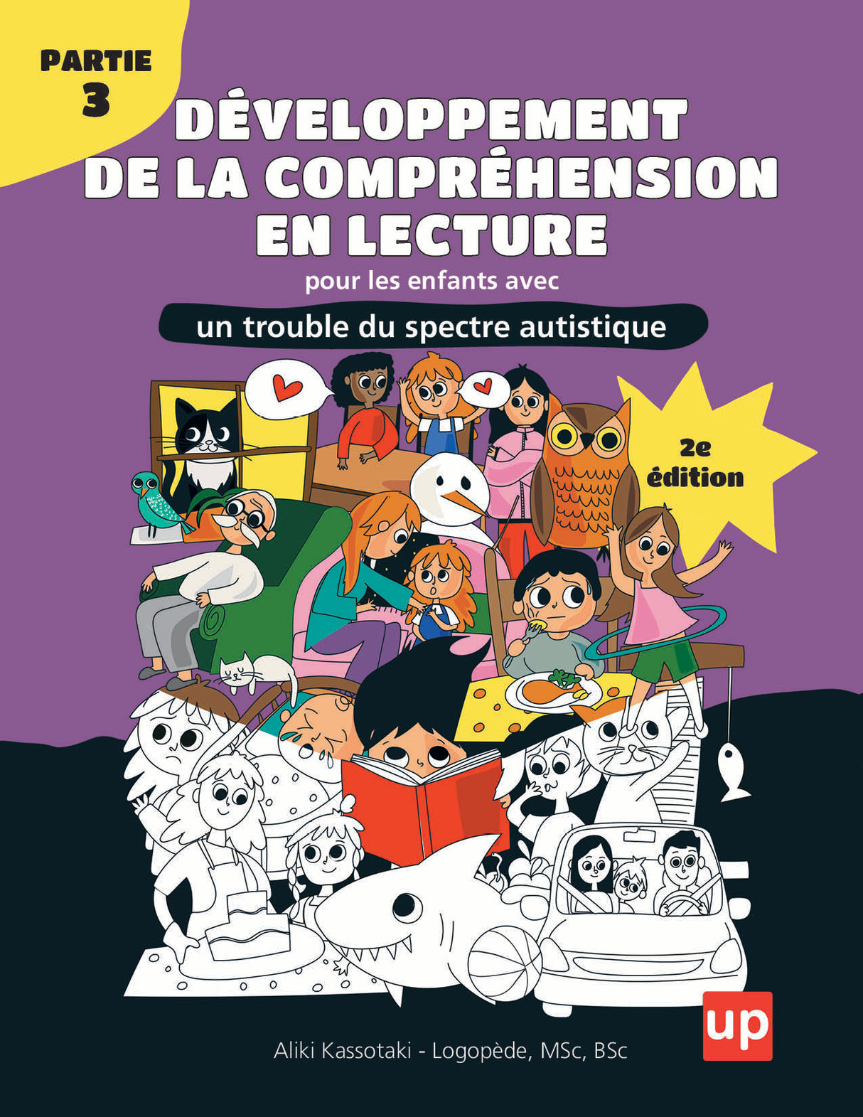Développement de la compréhension en lecture pour les enfants avec un TSA | ENSEMBLE DE 3 LIVRES IMPRIMÉS