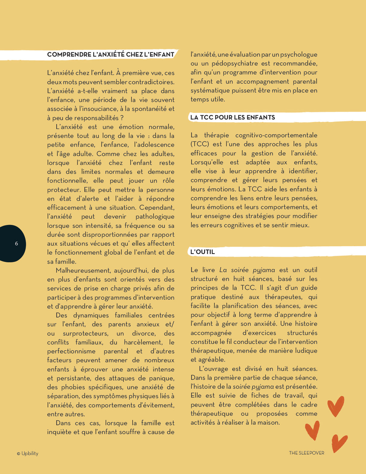 La soirée pyjama | Guide pratique d’intervention pour aider les enfants à gérer l’anxiété