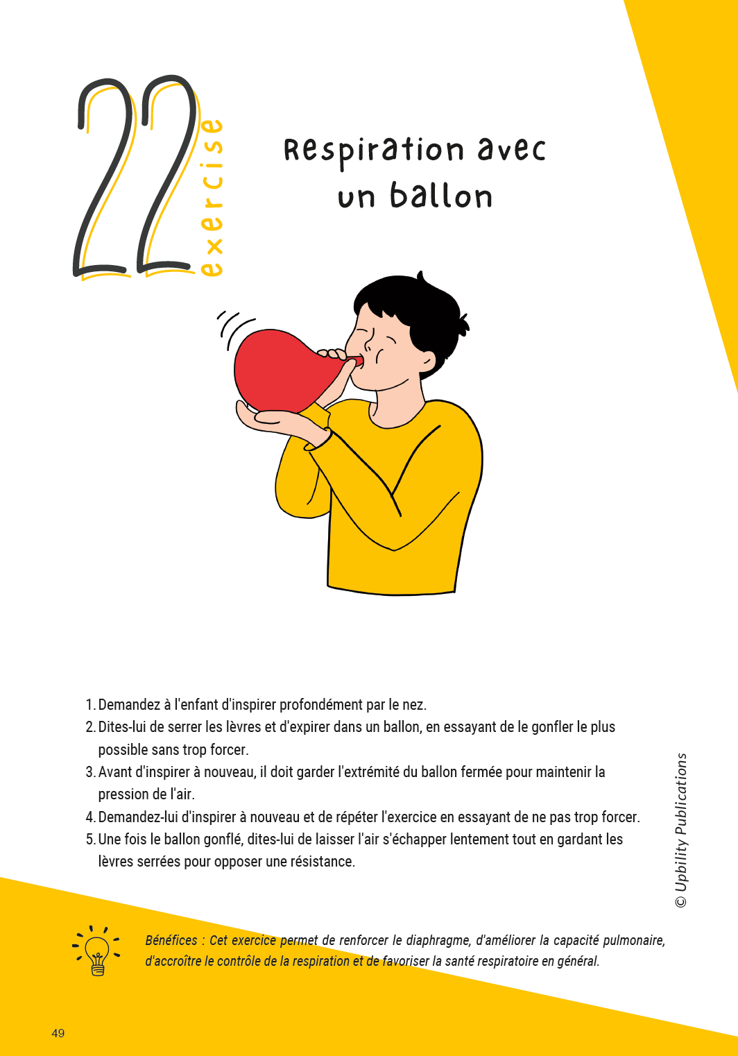 Exercices de RESPIRATION
