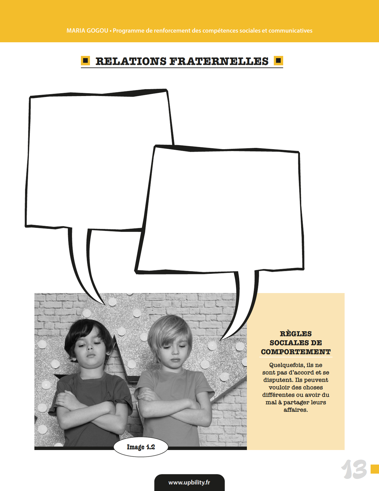 Programme de renforcement des compétences sociales et communicatives
