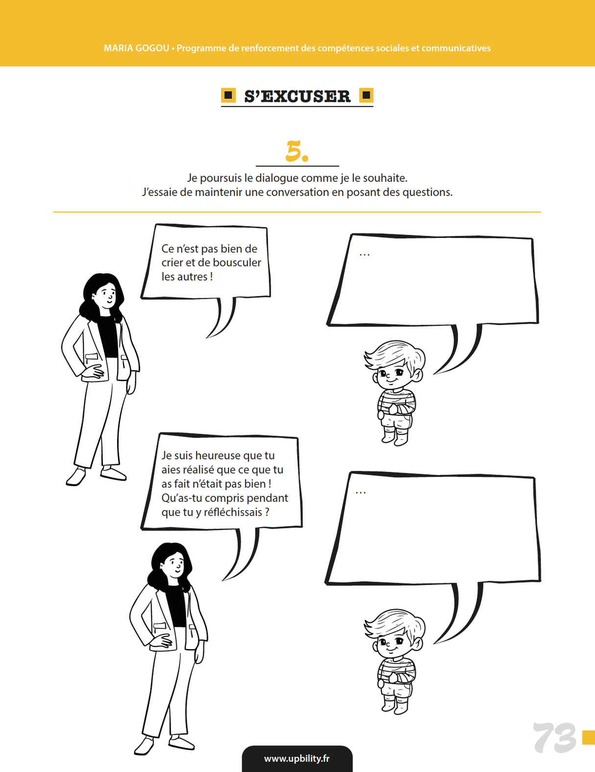 Programme de renforcement des compétences sociales et communicatives