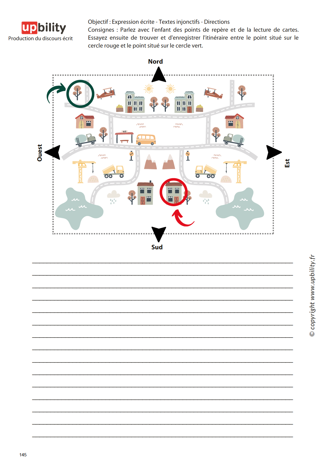PRODUCTION DU DISCOURS ÉCRIT | Structure du texte - Partie B
