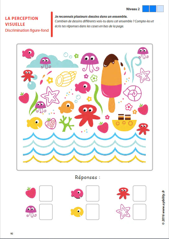 Les capacités de perception visuelle pour les enfants dyslexiques | ENSEMBLE DE 7 LIVRES NUMÉRIQUES