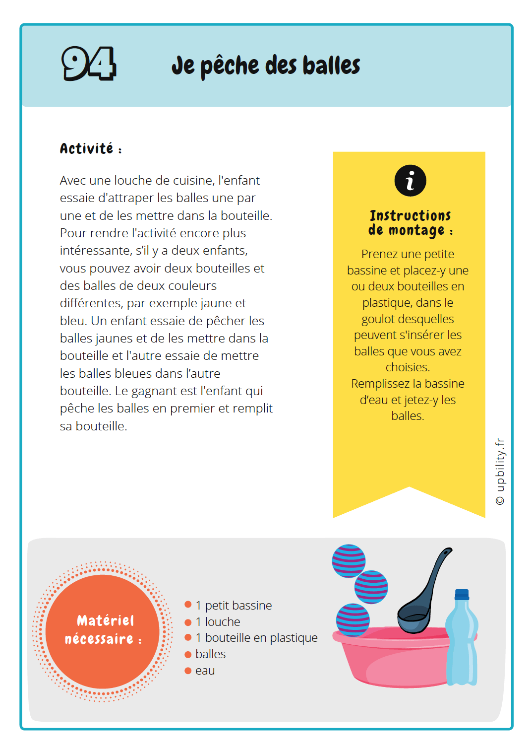 100 activités pour le développement de la motricité fine - Upbility.fr