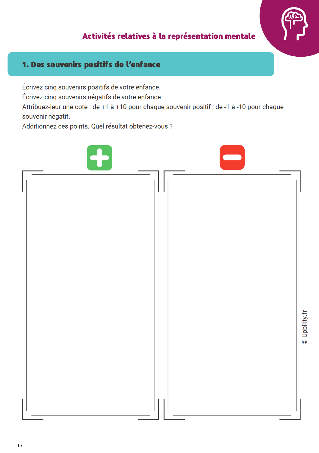 À la découverte de moi-même | Manuel de psychothérapie - Upbility.fr