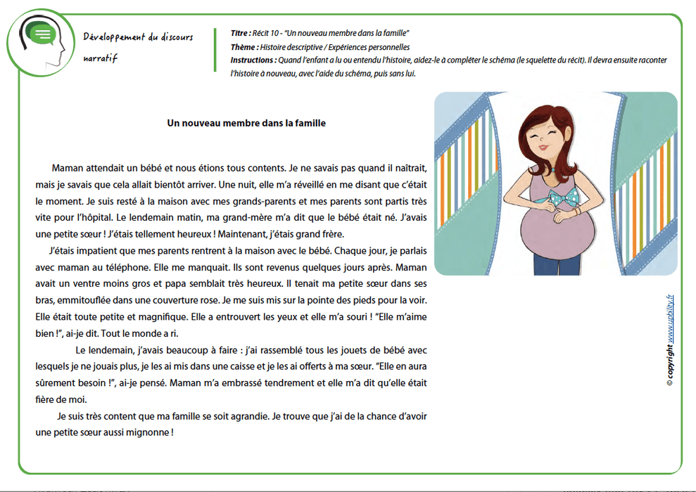 Développement du discours narratif des enfants et des adolescents - Upbility.fr