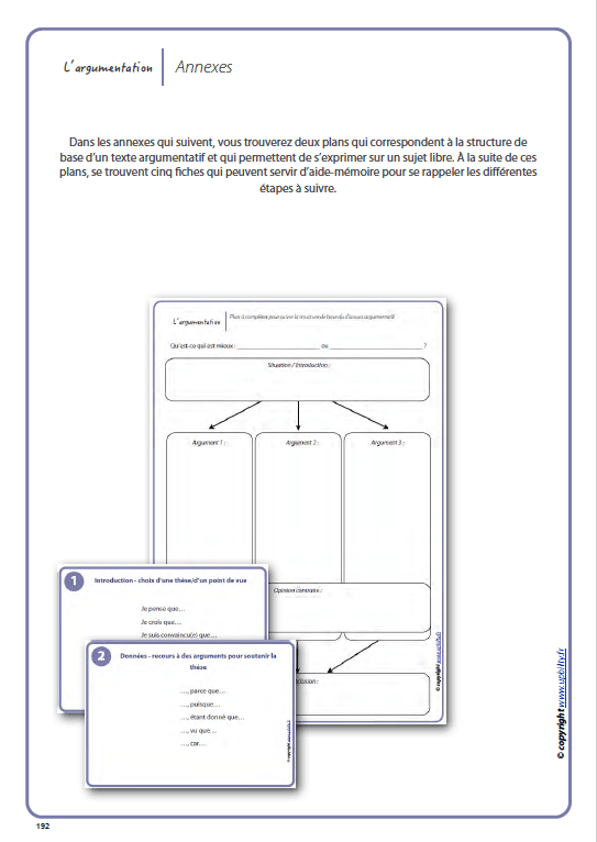 Développement du discours oral et du discours écrit par l’argumentation - Upbility.fr