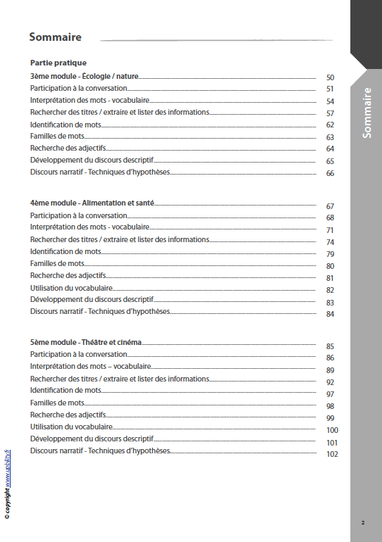 DÉVELOPPEMENT DU DISCOURS ORAL | Pour les élèves de 5ème année (Collège) - Upbility.fr