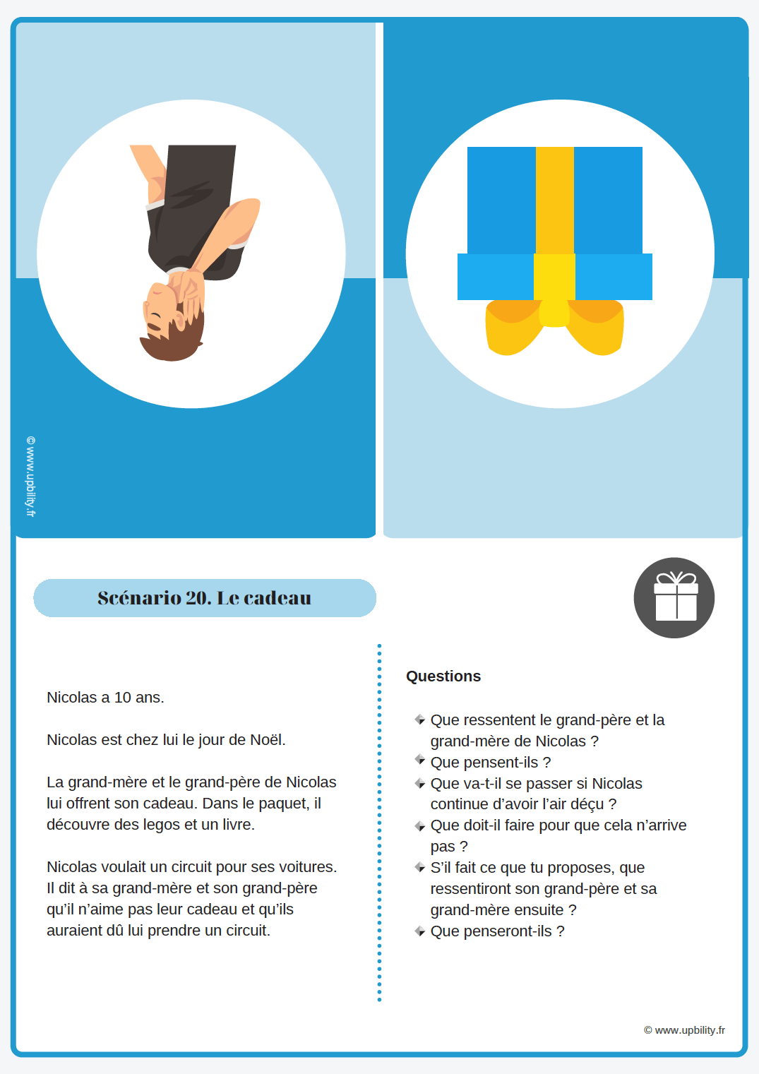 Entraînement à la Théorie de l’esprit - Upbility.fr