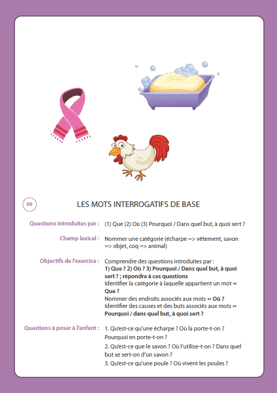 FICHES ILLUSTRÉES | Boîte à outils sémantiques : les mots interrogatifs de base - Upbility.fr