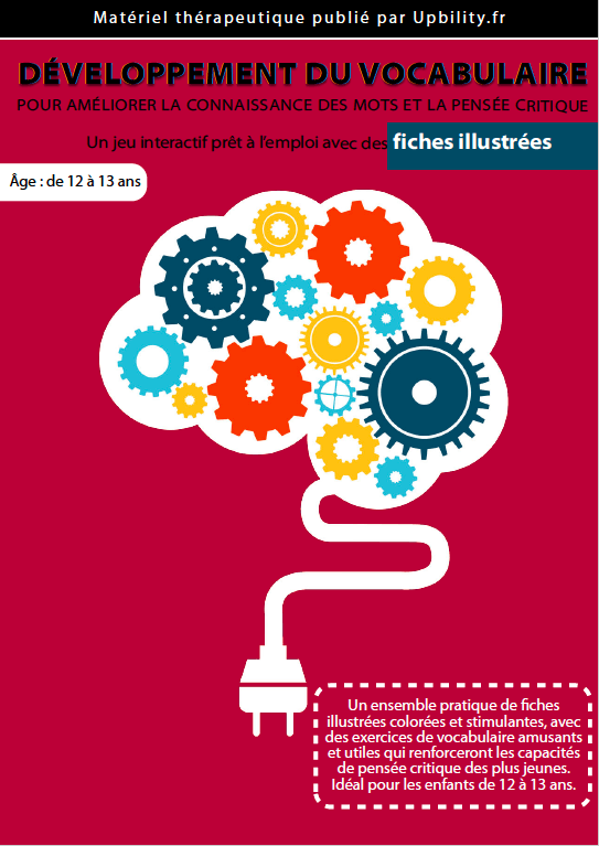 FICHES ILLUSTRÉES | Développement du vocabulaire (12-13 ans) - Upbility.fr