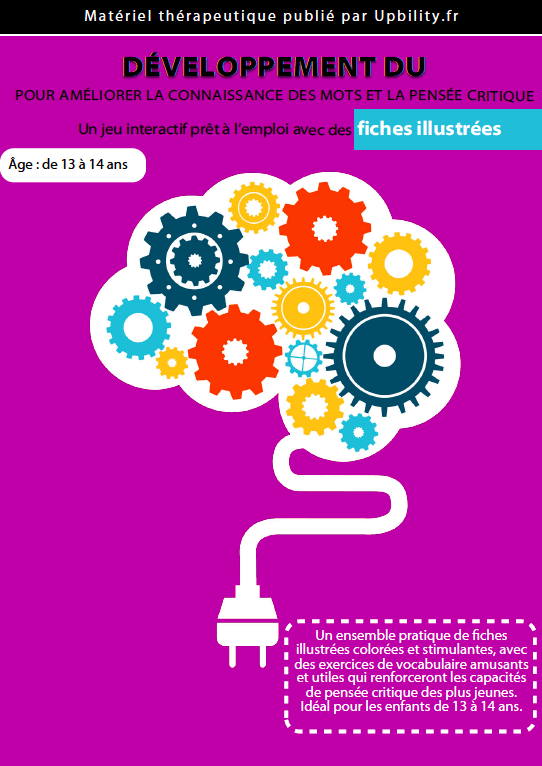 FICHES ILLUSTRÉES | Développement du vocabulaire (13-14 ans) - Upbility.fr