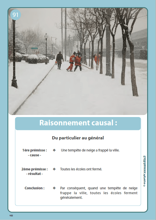 FICHES ILLUSTRÉES | Raisonnement logique - Upbility.fr