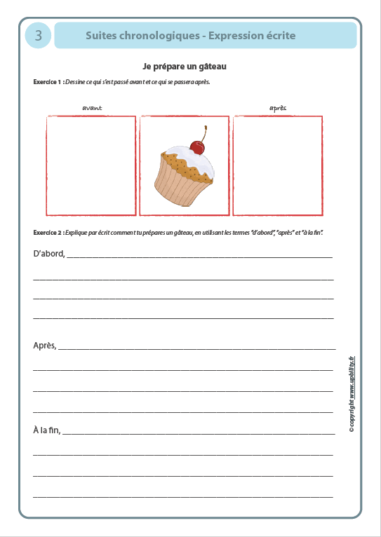 FICHES ILLUSTRÉES | Suites chronologiques - Upbility.fr