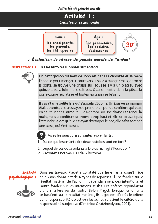 La vie en jeux | Manuel d'activités - Tome 1 - Upbility.fr