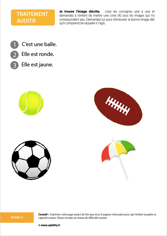 Le développement du traitement auditif - Upbility.fr