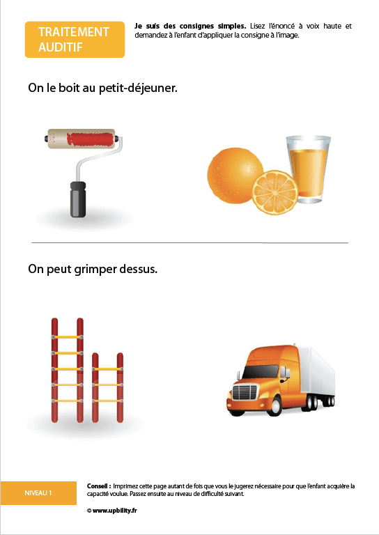 Le développement du traitement auditif - Upbility.fr