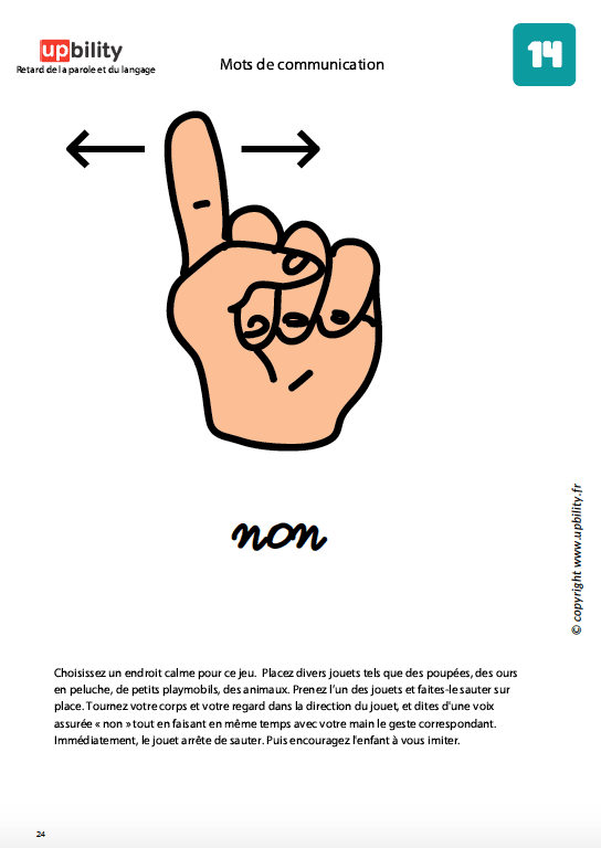 LES 100 PREMIERS MOTS | Un guide pour le développement de la parole et du langage - Upbility.fr