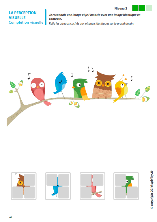 Les capacités de perception visuelle pour les enfants dyslexiques | Partie 1 : La complétion visuelle - Upbility.fr