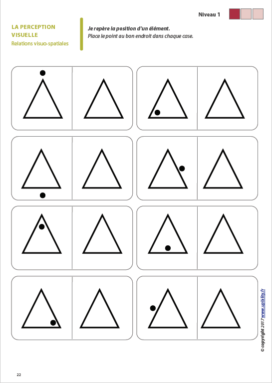Les capacités de perception visuelle pour les enfants dyslexiques | Partie 7 : Les relations visuo-spatiales - Upbility.fr