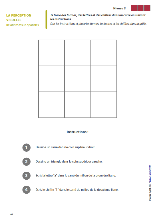 Les capacités de perception visuelle pour les enfants dyslexiques | Partie 7 : Les relations visuo-spatiales - Upbility.fr