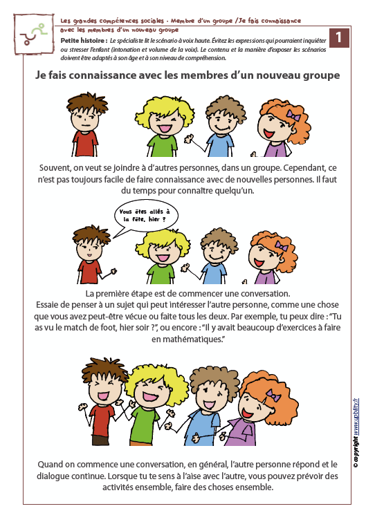 Les grandes compétences sociales | Membre d’un groupe - Upbility.fr