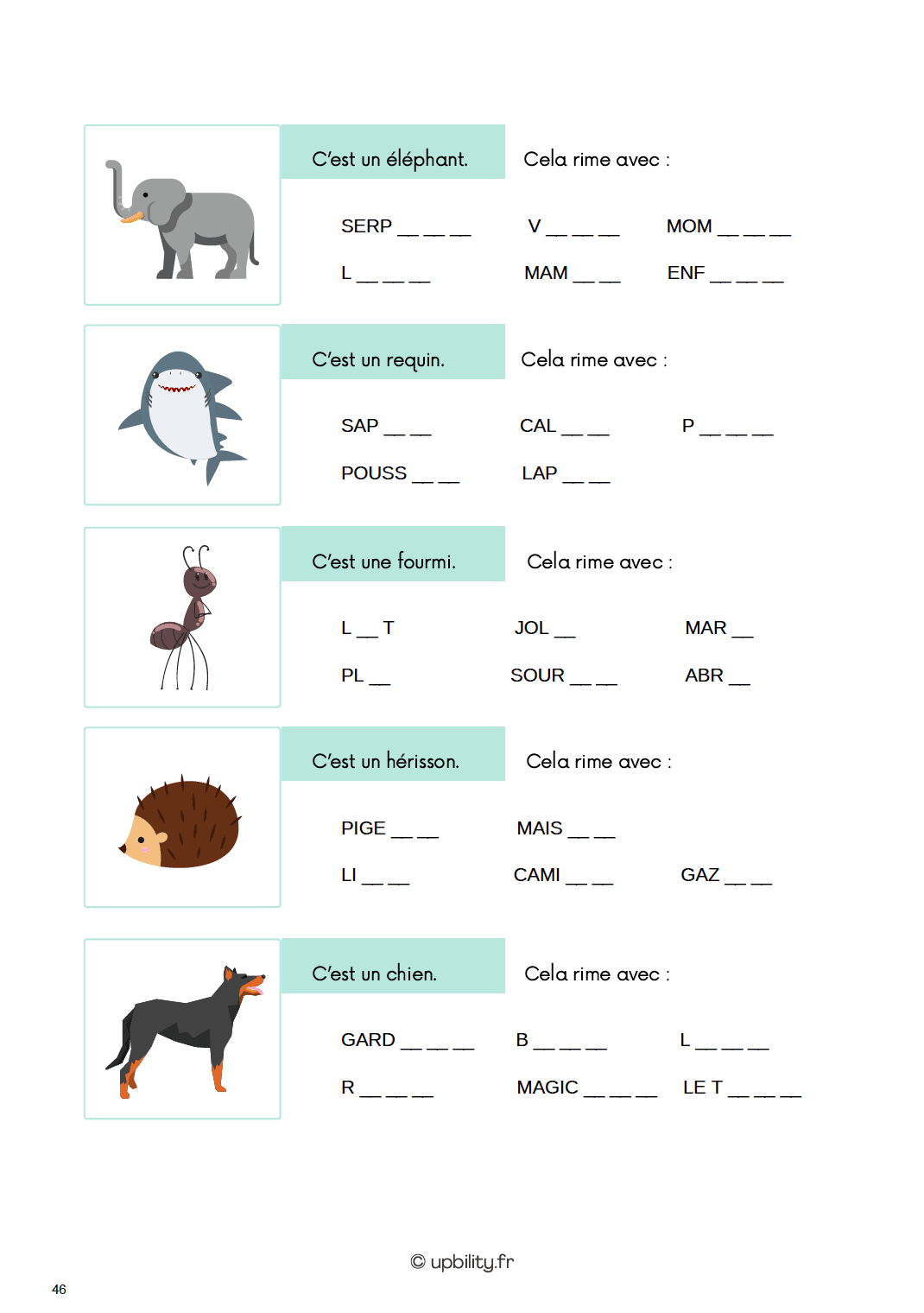Loïs et Noé découvrent l'univers des animaux - Upbility.fr