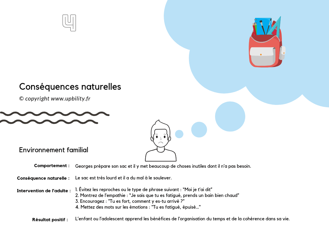 POCKET CARDS | Conséquences naturelles - Upbility.fr