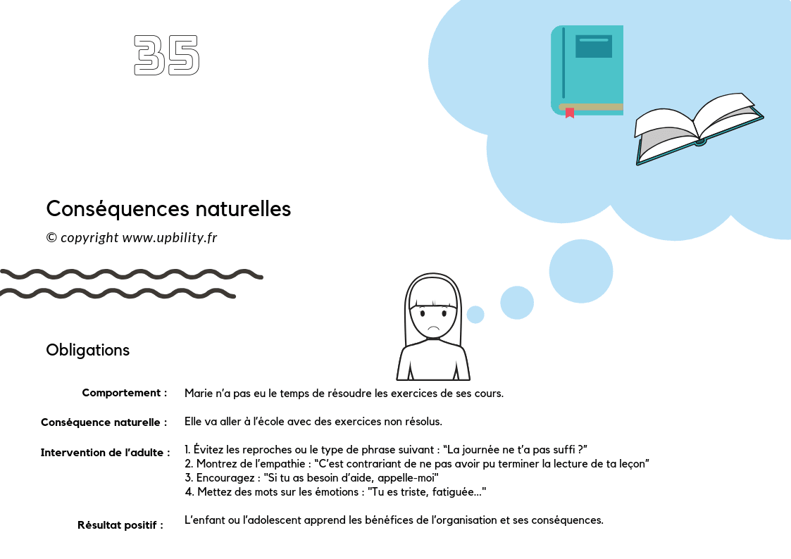 POCKET CARDS | Conséquences naturelles - Upbility.fr