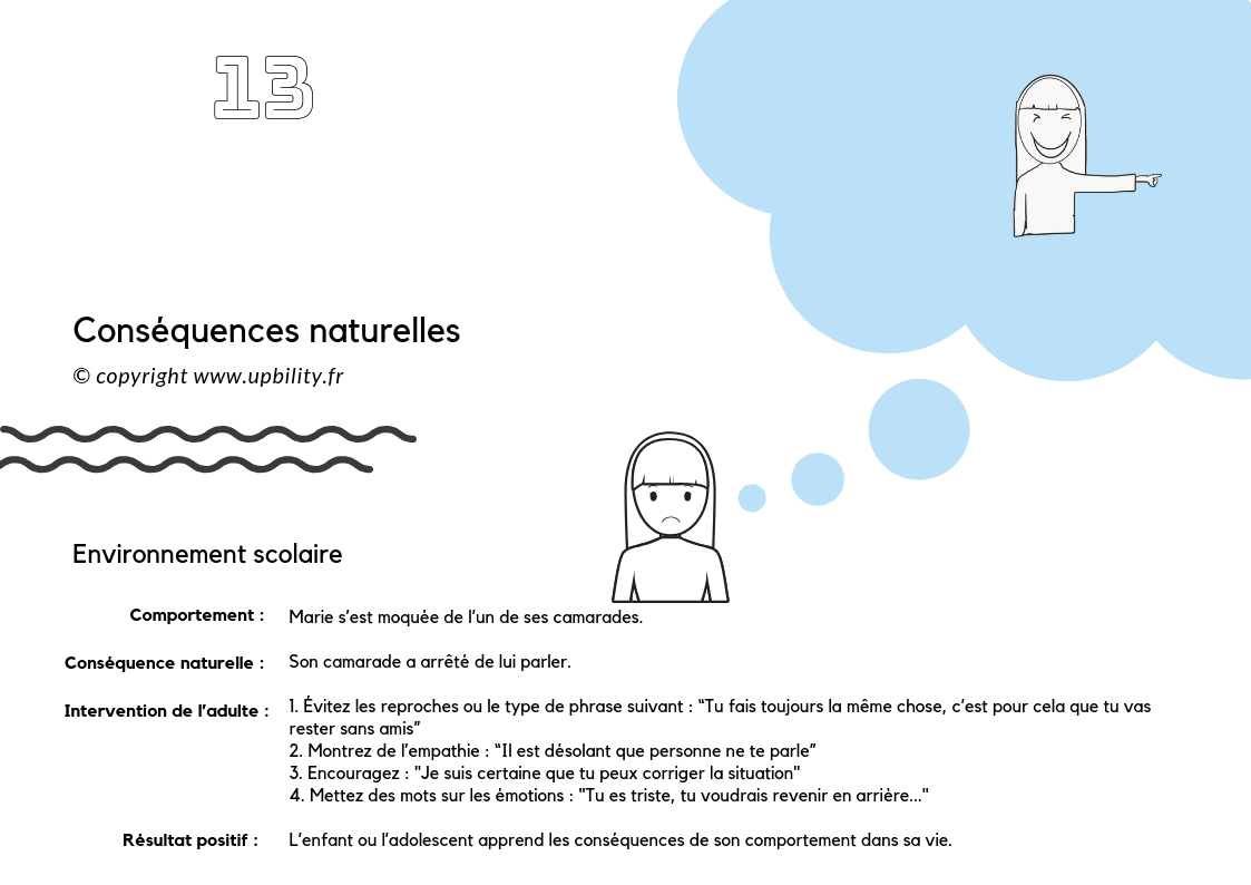 POCKET CARDS | Conséquences naturelles - Upbility.fr