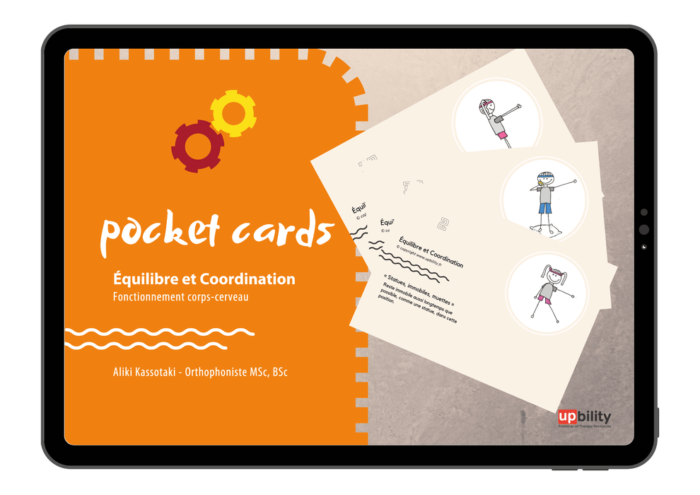 POCKET CARDS | Équilibre et Coordination - Upbility.fr