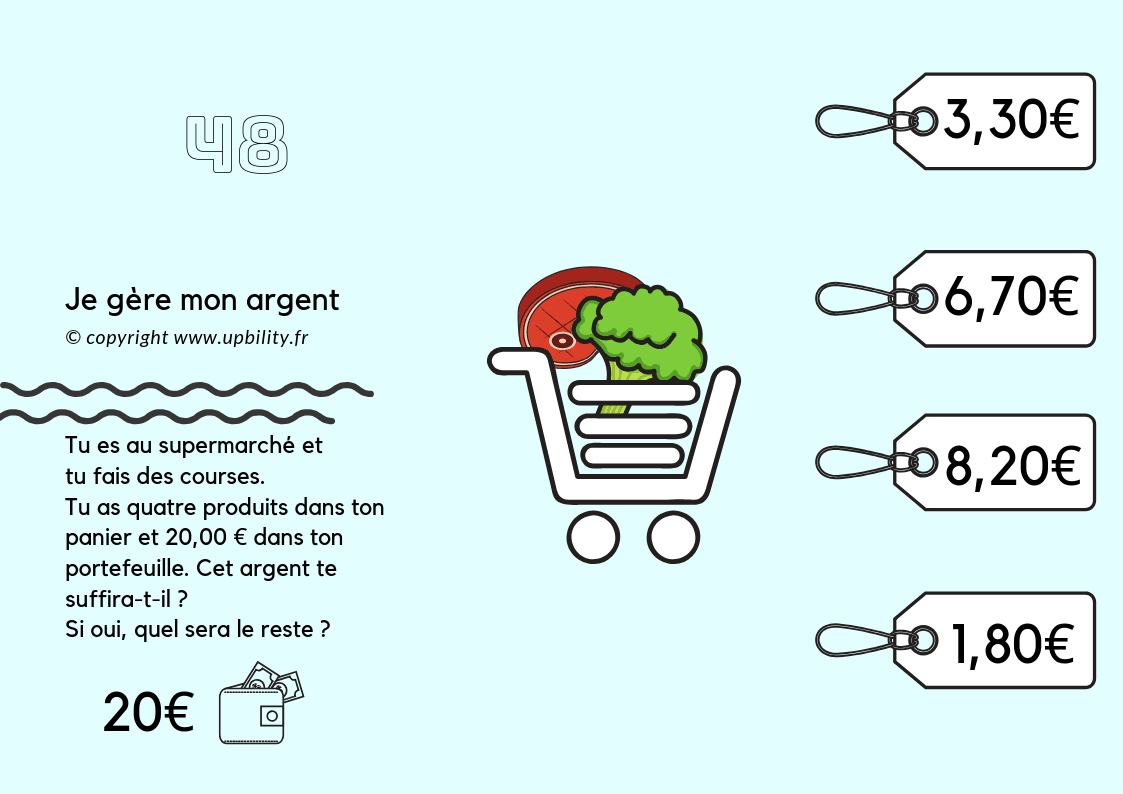 POCKET CARDS | Je gère mon argent - Upbility.fr