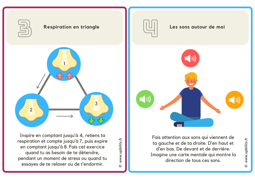 POCKET CARDS | Pleine conscience pour les enfants - Upbility.fr