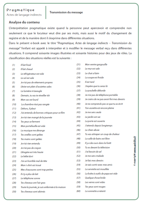Pragmatique, Actes de langage indirects – Transmission du message - Upbility.fr