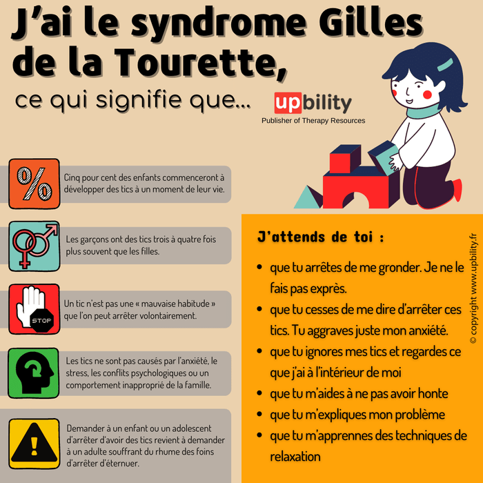 J’ai le syndrome Gilles de la Tourette - Upbility.fr