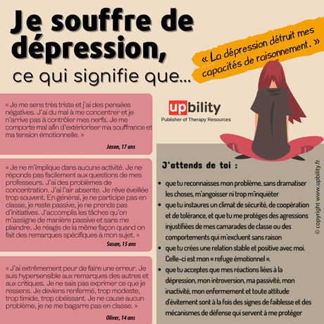 Je souffre de dépression, ce qui signifie que… - Upbility.fr