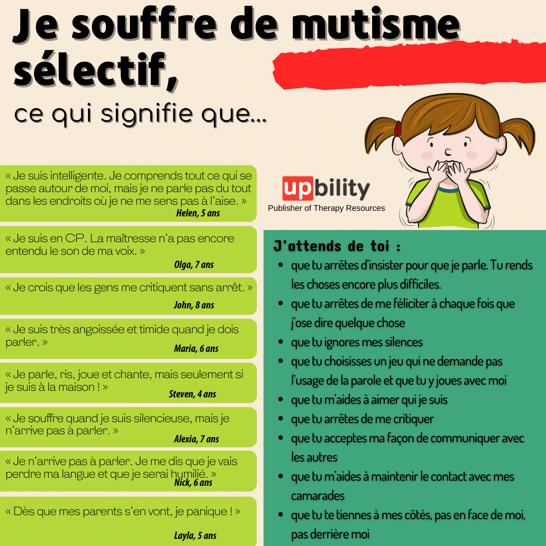 Mutisme sélectif : Ce que c'est et ce que cela signifie chez les enfants - Upbility.fr