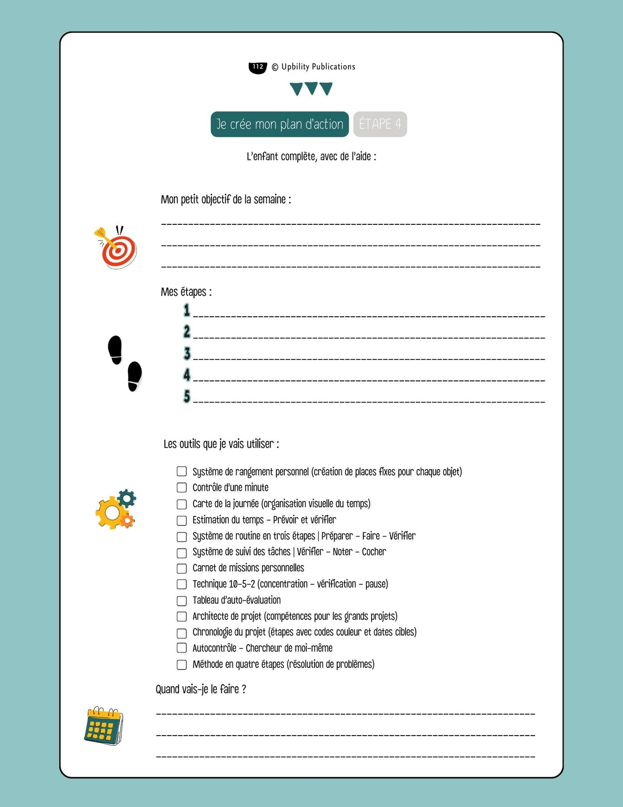 MASTERPLAN 7-12 | Programme d’organisation et de gestion du temps