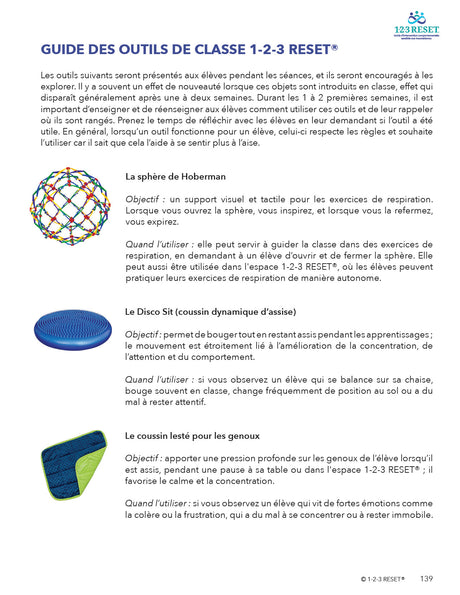 Manuel d'intervention 1-2-3 RESET® |  Guide d'intervention comportementale sensible aux traumatismes