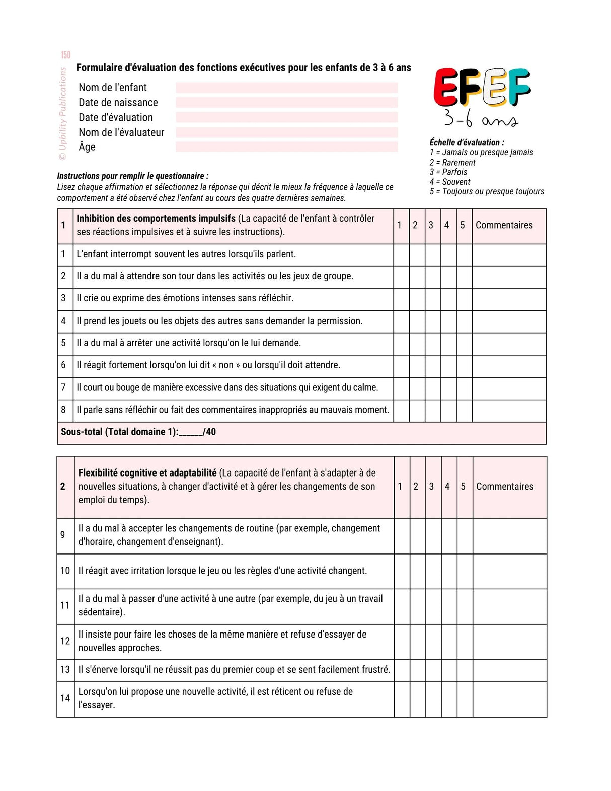 Les fonctions exécutives - Stratégies d’intervention