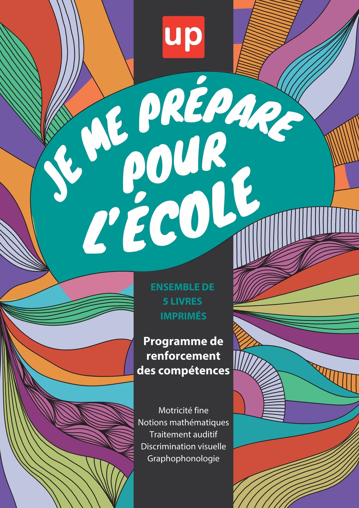 Je me prépare pour l’école | ENSEMBLE DE 5 LIVRES IMPRIMÉS