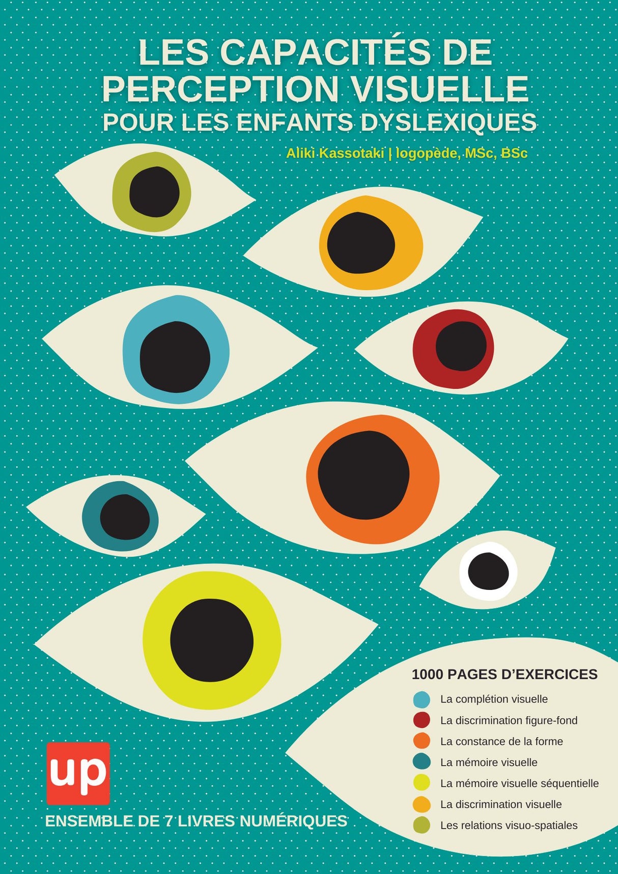 Les capacités de perception visuelle pour les enfants dyslexiques | ENSEMBLE DE 7 LIVRES NUMÉRIQUES