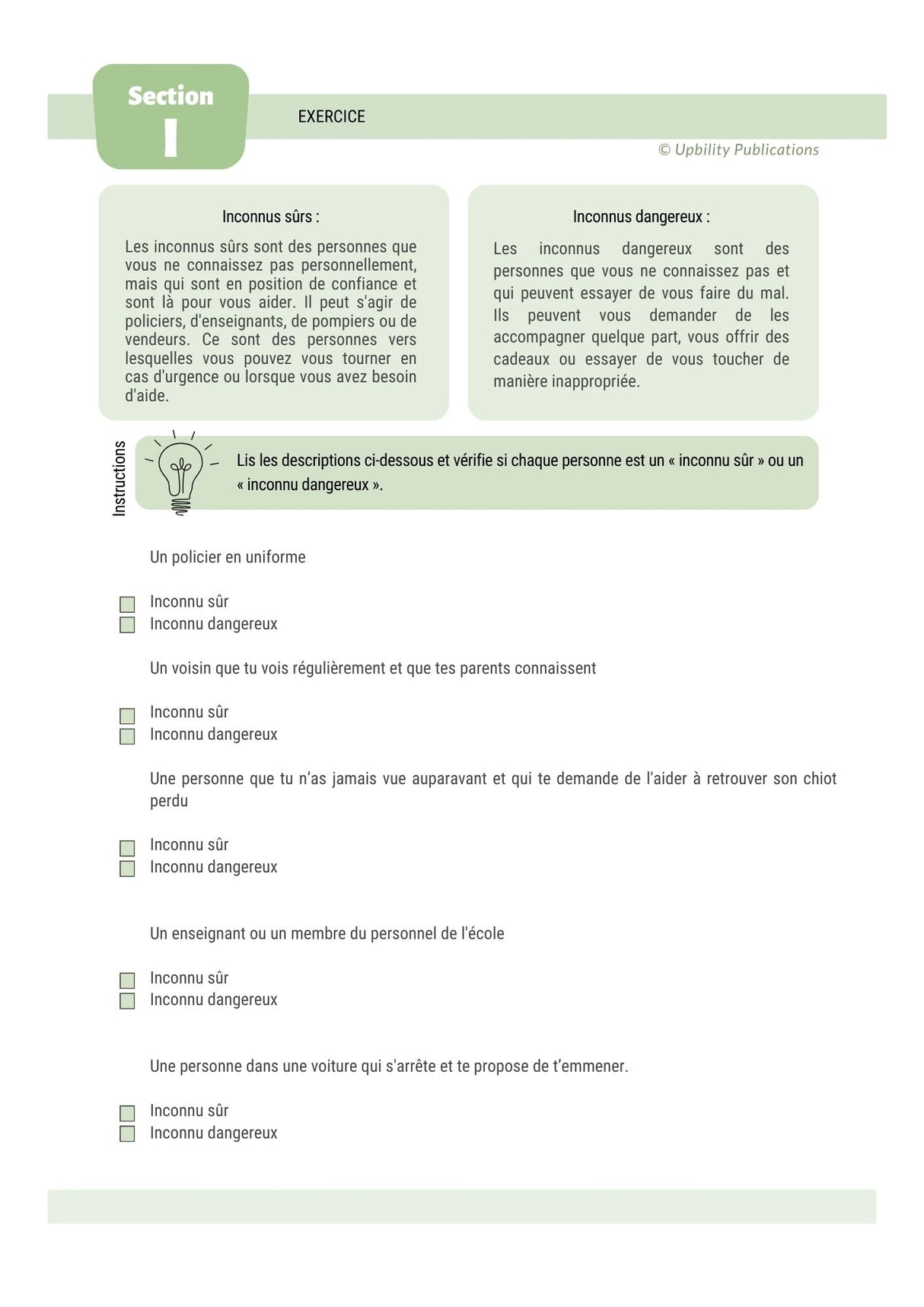 Compétences en matière de sécurité pour les adolescents atteints d’un trouble du spectre autistique