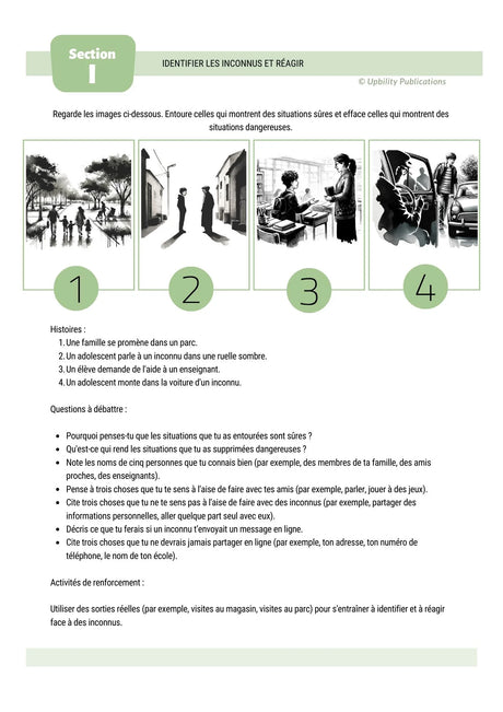 Situations sociales pour les adolescents avec un TSA - Social Steps | ENSEMBLE DE 5 LIVRES IMPRIMÉS