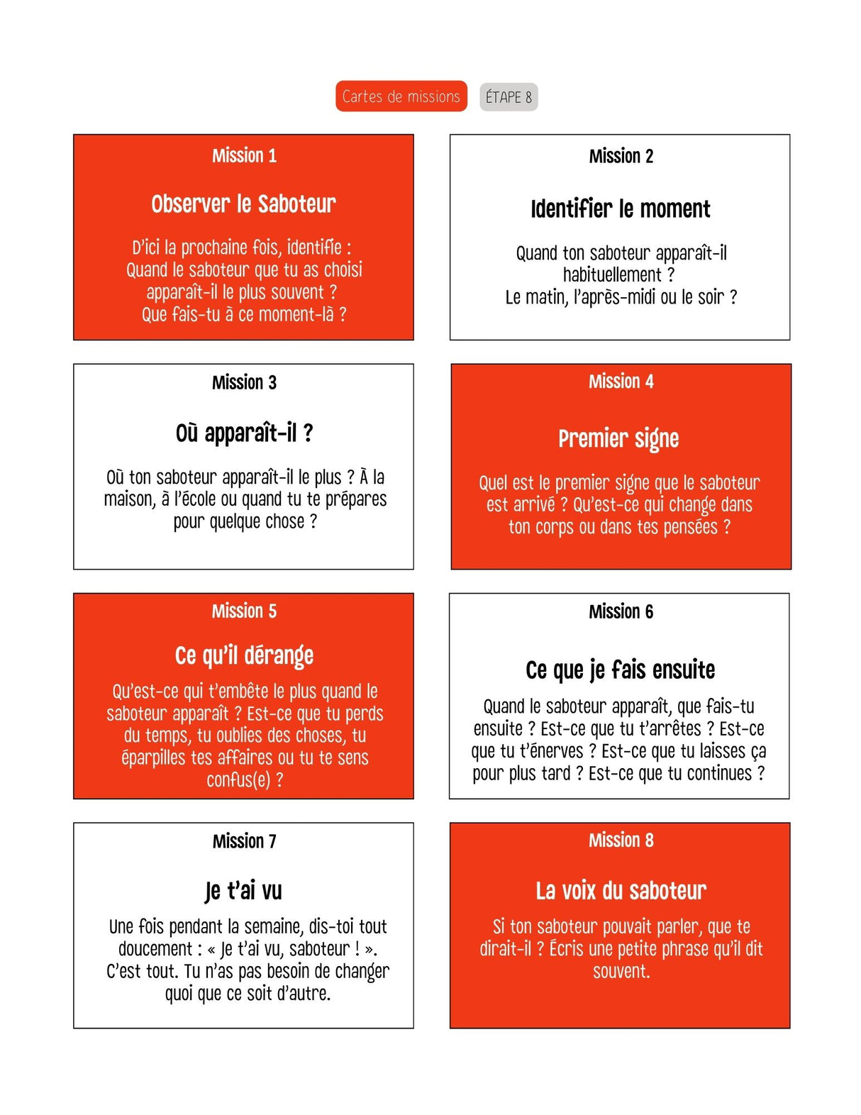 MASTERPLAN 7-12 | Programme d’organisation et de gestion du temps